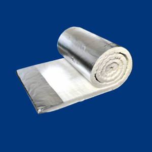 Ceramic Fiber Blanket Face With Aluminum Foil On One Side