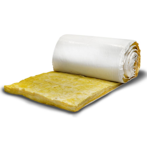 MBI Glasswool Blanket With White Vinyl Vapor Barrier