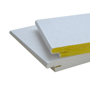 Acoustic Fiberglass Ceiling Panel Conceal Edge